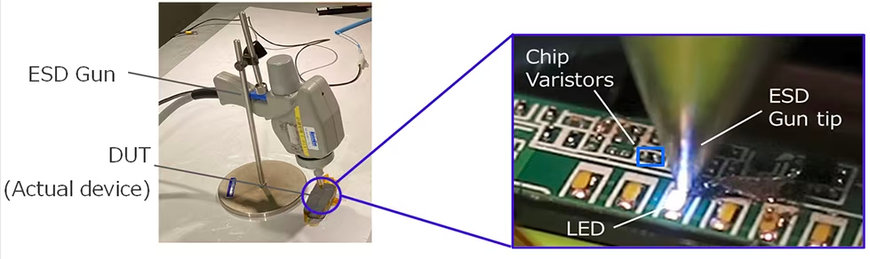 TDK: EXAMPLE OF ESD COUNTERMEASURES ON ACTUAL EQUIPMENT